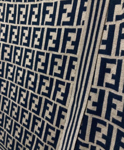 FENDI（フェンディ）FENDI (フェンディ) ズッカ柄スカート ブラウン サイズ:UK40の古着・服飾アイテム