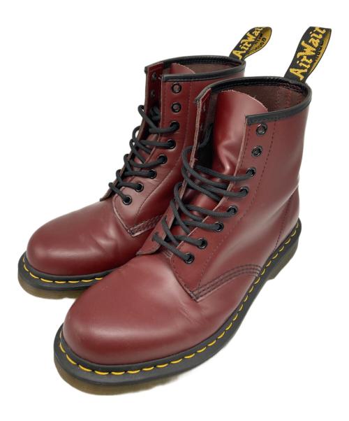 Dr.Martens（ドクターマーチン）Dr.Martens (ドクターマーチン) 8ホールブーツ ボルドー サイズ:42の古着・服飾アイテム