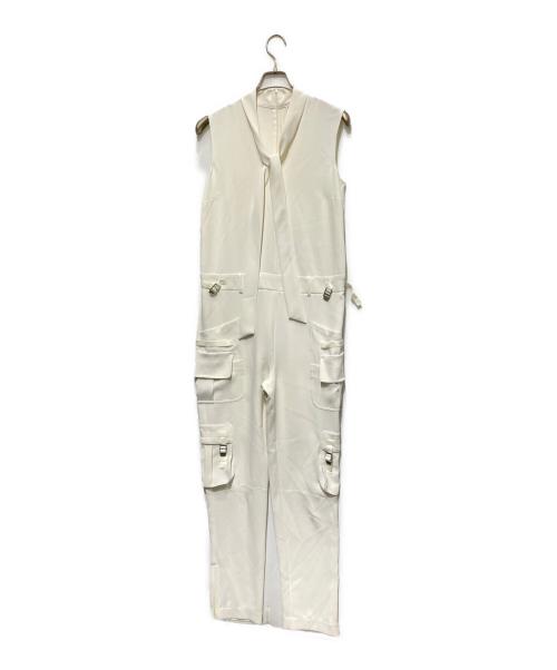 RED VALENTINO（レッドヴァレンティノ）RED VALENTINO (レッドヴァレンティノ) オールインワン ホワイト サイズ:40の古着・服飾アイテム