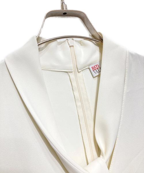 RED VALENTINO（レッドヴァレンティノ）RED VALENTINO (レッドヴァレンティノ) オールインワン ホワイト サイズ:40の古着・服飾アイテム