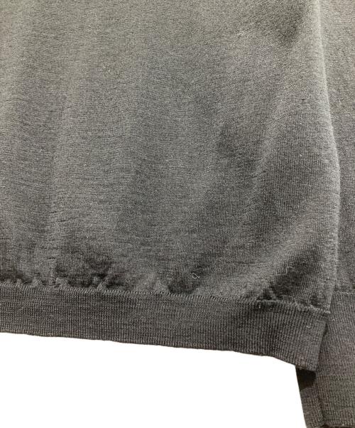 JOHN SMEDLEY（ジョンスメドレー）JOHN SMEDLEY (ジョンスメドレー) クルーネックニット ブラック サイズ:Mの古着・服飾アイテム