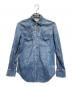 Saint Laurent Paris（サンローランパリ）の古着「ウエスタンデニムシャツ」｜インディゴ