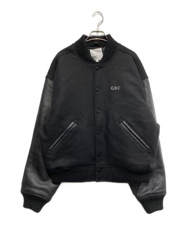 中古・古着通販】GDC (ジーディーシー) LOTUS stadium jumper ブラック