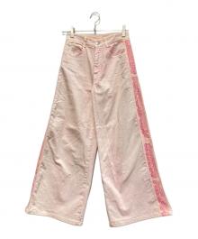 STELLA McCARTNEY（ステラマッカートニー）の古着「デニムパンツ」｜ピンク