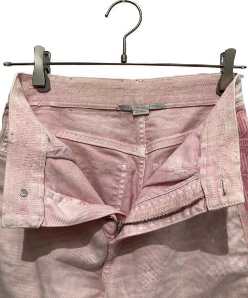 STELLA McCARTNEY（ステラマッカートニー）STELLA McCARTNEY (ステラマッカートニー) デニムパンツ ピンク サイズ:-25の古着・服飾アイテム