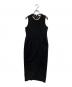 YOKO CHAN（ヨーコチャン）の古着「ノースリーブワンピース」｜ブラック