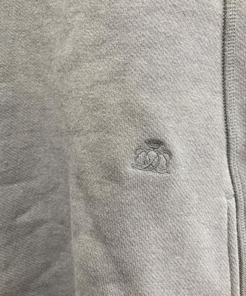 DRAWER（ドゥロワー）DRAWER (ドゥロワー) コットンカシミヤ裏毛クルーネックプルオーバー グレー サイズ:2の古着・服飾アイテム