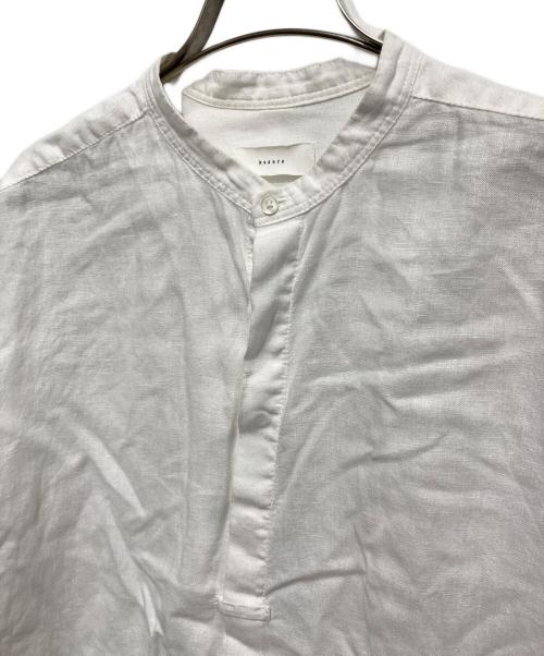KAGURE（カグレ）kagure (カグレ) リネンチュニックシャツ ホワイト サイズ:FREEの古着・服飾アイテム