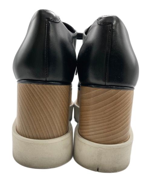 STELLA McCARTNEY（ステラマッカートニー）STELLA McCARTNEY (ステラマッカートニー) エリス プラットフォームシューズ ブラック サイズ:38の古着・服飾アイテム