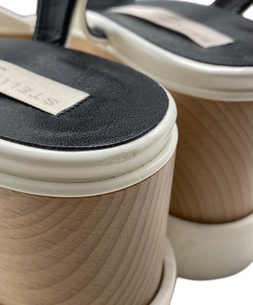 STELLA McCARTNEY（ステラマッカートニー）STELLA McCARTNEY (ステラマッカートニー) エリス プラットフォームサンダル ホワイト サイズ:38の古着・服飾アイテム