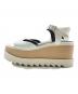 STELLA McCARTNEY (ステラマッカートニー) エリス プラットフォームサンダル ホワイト サイズ:38：13000円