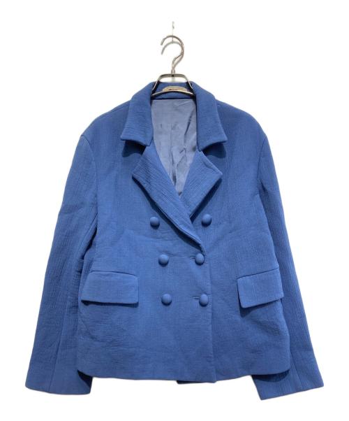 BOTTEGA VENETA（ボッテガベネタ）BOTTEGA VENETA (ボッテガベネタ) ジャケット ブルー サイズ:40の古着・服飾アイテム