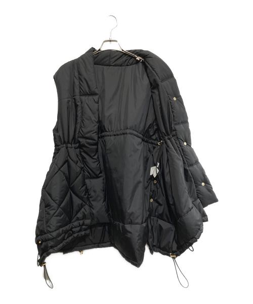 maison de dolce（メゾンドドルチェ）maison de dolce (メゾンドドルチェ) キルティングベスト ブラック サイズ:FREEの古着・服飾アイテム