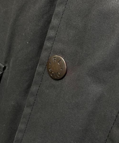 POLO RALPH LAUREN（ポロ・ラルフローレン）POLO RALPH LAUREN (ポロ・ラルフローレン) オイルドジャケット ブラック サイズ:Mの古着・服飾アイテム