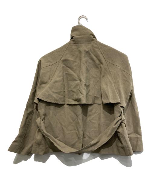 Plage（プラージュ）Plage (プラージュ) WOOL LINEN ブルゾン/ウール リネン ブルゾンジャケット ベージュ サイズ:36の古着・服飾アイテム