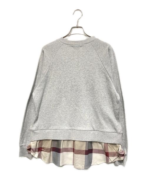 CRESTBRIDGE（クレストブリッジ）CRESTBRIDGE (クレストブリッジ) スウェット グレー サイズ:Mの古着・服飾アイテム