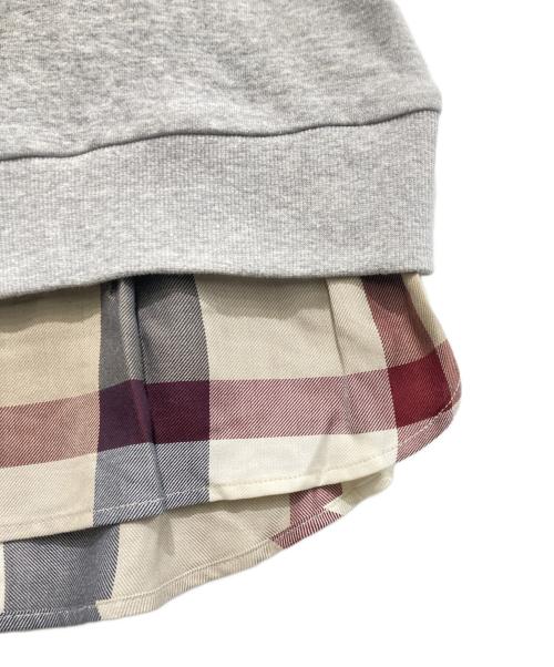 CRESTBRIDGE（クレストブリッジ）CRESTBRIDGE (クレストブリッジ) スウェット グレー サイズ:Mの古着・服飾アイテム