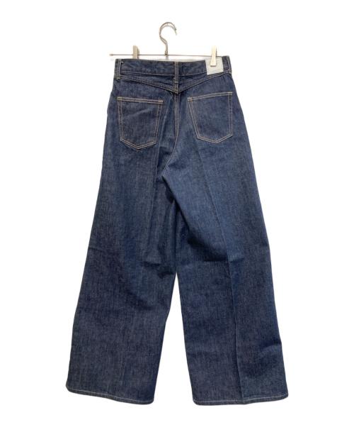 YORI（ヨリ）yori (ヨリ) Janeワンウォッシュデニム インディゴ サイズ:40の古着・服飾アイテム