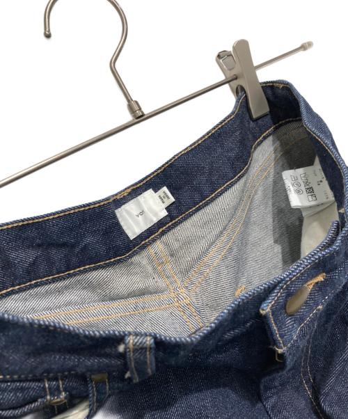 YORI（ヨリ）yori (ヨリ) Janeワンウォッシュデニム インディゴ サイズ:40の古着・服飾アイテム