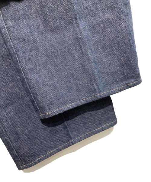 YORI（ヨリ）yori (ヨリ) Janeワンウォッシュデニム インディゴ サイズ:40の古着・服飾アイテム