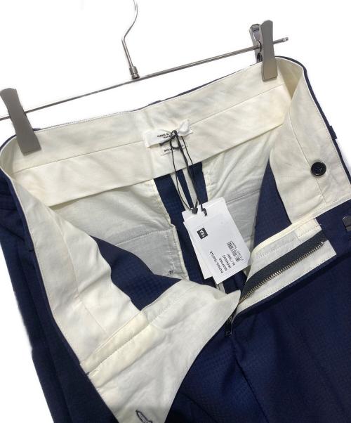 ISABEL MARANT ETOILE（イザベルマランエトワール）ISABEL MARANT ETOILE (イザベルマランエトワール) ウール ハイライズワイドパンツ ネイビー サイズ:Sの古着・服飾アイテム