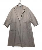 ADOREアドーア）の古着「ライトリバーコート」｜ベージュ