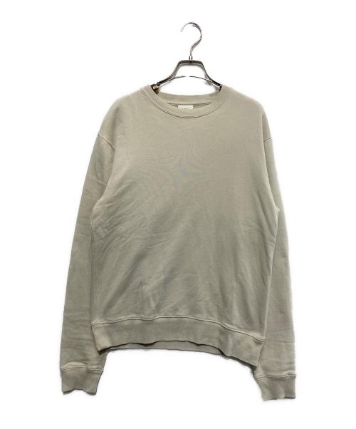 DRIES VAN NOTEN（ドリスヴァンノッテン）DRIES VAN NOTEN (ドリスヴァンノッテン) クルーネックスウェット ベージュ サイズ:Sの古着・服飾アイテム