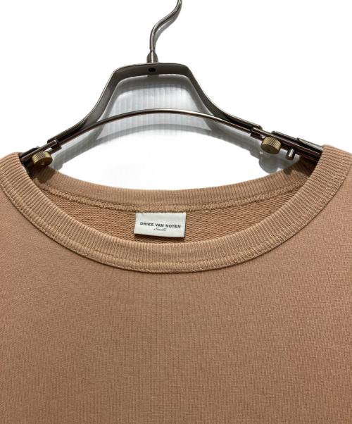 DRIES VAN NOTEN（ドリスヴァンノッテン）DRIES VAN NOTEN (ドリスヴァンノッテン) クルーネックスウェット ブラウン サイズ:FREEの古着・服飾アイテム