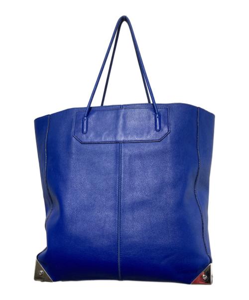 ALEXANDER WANG（アレキサンダー・ワン）ALEXANDER WANG (アレキサンダー・ワン) ポーチ付きトートバッグ ブルーの古着・服飾アイテム