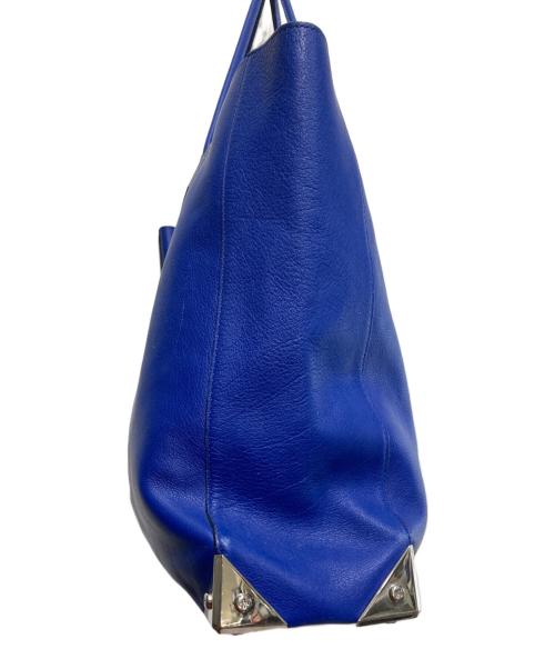 ALEXANDER WANG（アレキサンダー・ワン）ALEXANDER WANG (アレキサンダー・ワン) ポーチ付きトートバッグ ブルーの古着・服飾アイテム