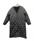 TAIONタイオン）の古着「リバーシブル中綿コート」｜ブラック