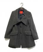 Vivienne Westwood RED LABELヴィヴィアンウエストウッドレッドレーベル）の古着「ウールコート」｜グレー