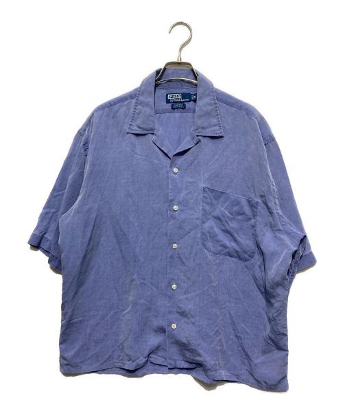 POLO RALPH LAUREN（ポロ・ラルフローレン）POLO RALPH LAUREN (ポロ・ラルフローレン) 半袖シャツ ブルー サイズ:Mの古着・服飾アイテム