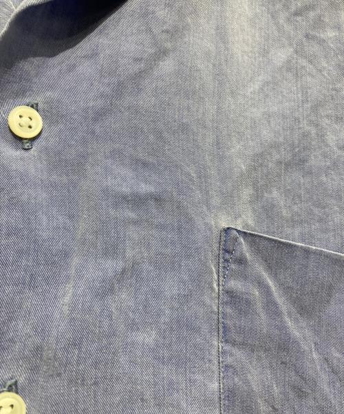 POLO RALPH LAUREN（ポロ・ラルフローレン）POLO RALPH LAUREN (ポロ・ラルフローレン) 半袖シャツ ブルー サイズ:Mの古着・服飾アイテム