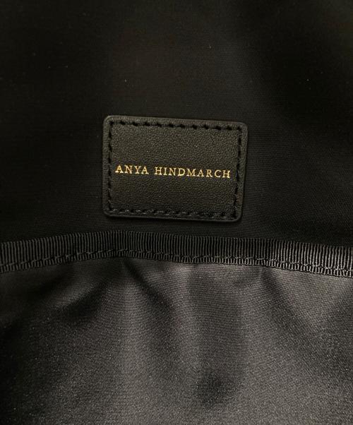 ANYA HINDMARCH（アニヤ・ハインドマーチ）ANYA HINDMARCH (アニヤ・ハインドマーチ) EYES BACKPACK/アイズ バックパック ブラックの古着・服飾アイテム