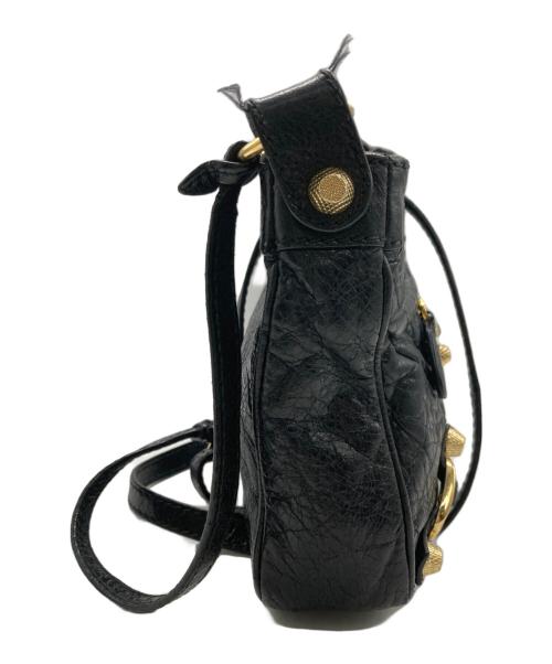 BALENCIAGA（バレンシアガ）BALENCIAGA (バレンシアガ) ジャイアント ヒップ ショルダー バッグ ブラックの古着・服飾アイテム