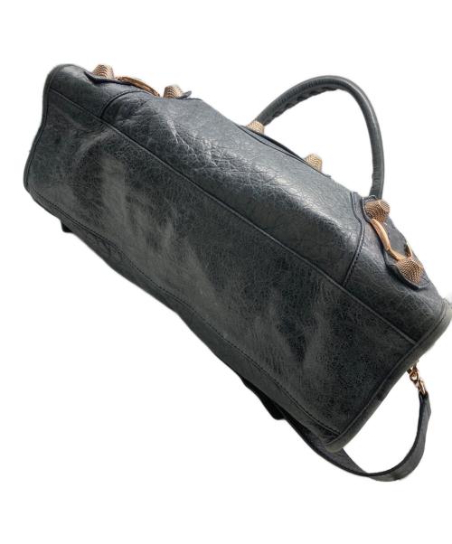 BALENCIAGA（バレンシアガ）BALENCIAGA (バレンシアガ) 2WAYバッグ/ジャイアントシティ/ショルダーバッグ/ハンドバッグ ネイビーの古着・服飾アイテム