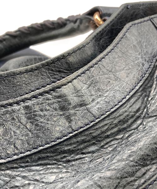 BALENCIAGA（バレンシアガ）BALENCIAGA (バレンシアガ) 2WAYバッグ/ジャイアントシティ/ショルダーバッグ/ハンドバッグ ネイビーの古着・服飾アイテム
