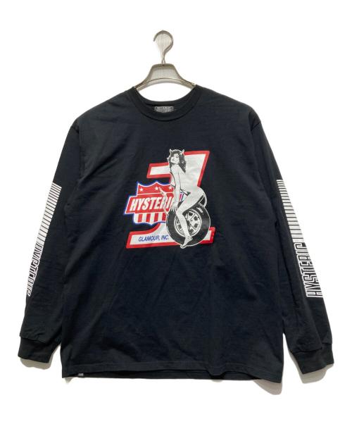 Hysteric Glamour（ヒステリックグラマー）Hysteric Glamour (ヒステリックグラマー) HG.INC. Tシャツ ブラック サイズ:XLの古着・服飾アイテム