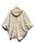 OOF WEAR (オーフウエア) PONCHO JACKET/ポンチョ ジャケット ホワイト サイズ:42：13000円