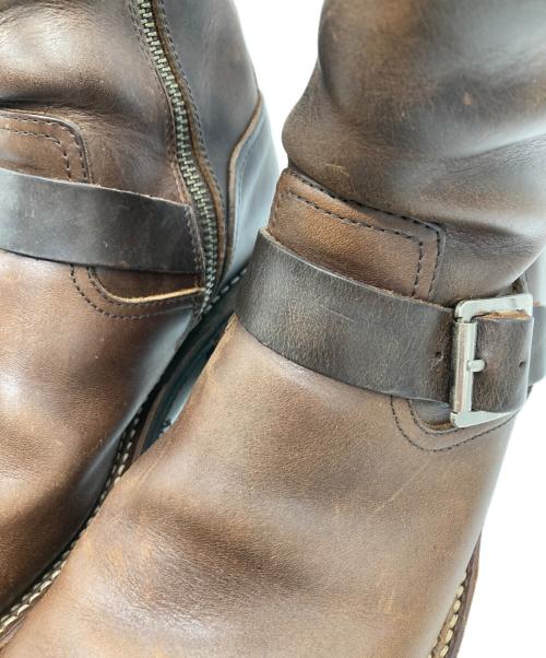 SLOW WEAR LION（スローウェアライオン）SLOW WEAR LION (スローウェアライオン) クロムエクセルレザーエンジニアブーツ ブラウン サイズ:26.5の古着・服飾アイテム