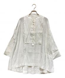 BEARDSLEY（ビアズリー）の古着「パールボタンシャツ」｜ホワイト