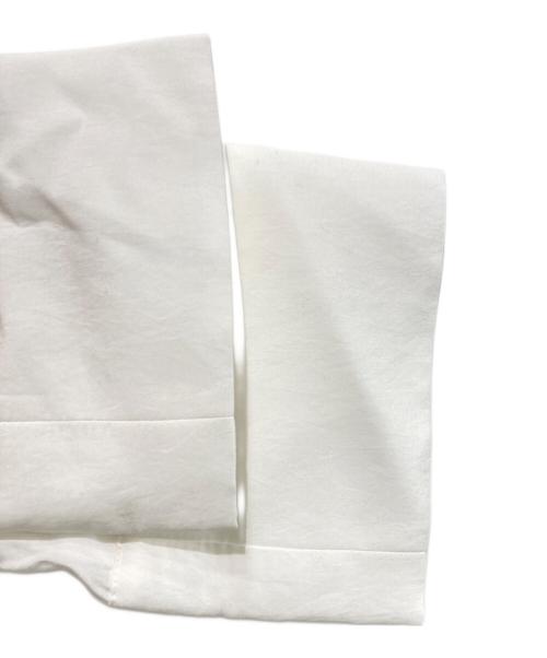 BEARDSLEY（ビアズリー）BEARDSLEY (ビアズリー) パールボタンシャツ ホワイト サイズ:FREEの古着・服飾アイテム