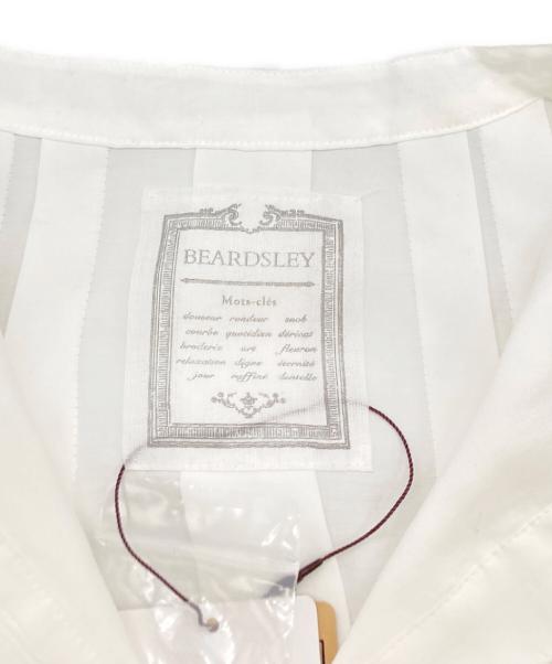 BEARDSLEY（ビアズリー）BEARDSLEY (ビアズリー) パールボタンシャツ ホワイト サイズ:FREEの古着・服飾アイテム