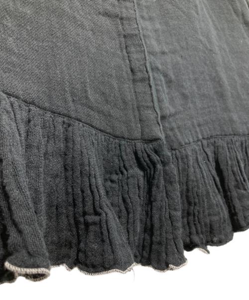 BEARDSLEY（ビアズリー）BEARDSLEY (ビアズリー) カヤギャザーペプラムハオリ ブラック サイズ:Freeの古着・服飾アイテム