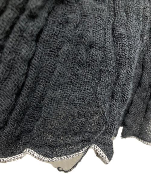 BEARDSLEY（ビアズリー）BEARDSLEY (ビアズリー) カヤギャザーペプラムハオリ ブラック サイズ:Freeの古着・服飾アイテム