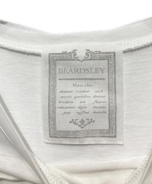 BEARDSLEY（ビアズリー）BEARDSLEY (ビアズリー) レイヤード風カットソー ホワイト サイズ:Freeの古着・服飾アイテム
