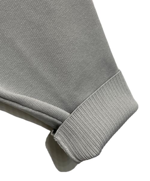 BEARDSLEY（ビアズリー）BEARDSLEY (ビアズリー) スカラップ比翼カーディガン ライトグレー サイズ:FREEの古着・服飾アイテム