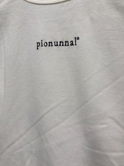 pionunnal（ピオヌンナル）pionunnal (ピオヌンナル) PEANUTS (ピーナッツ) プリントTシャツ ホワイト サイズ:FREEの古着・服飾アイテム