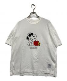 pionunnal×PEANUTS（ピオヌンナル×ピーナッツ）の古着「プリントTシャツ」｜ホワイト